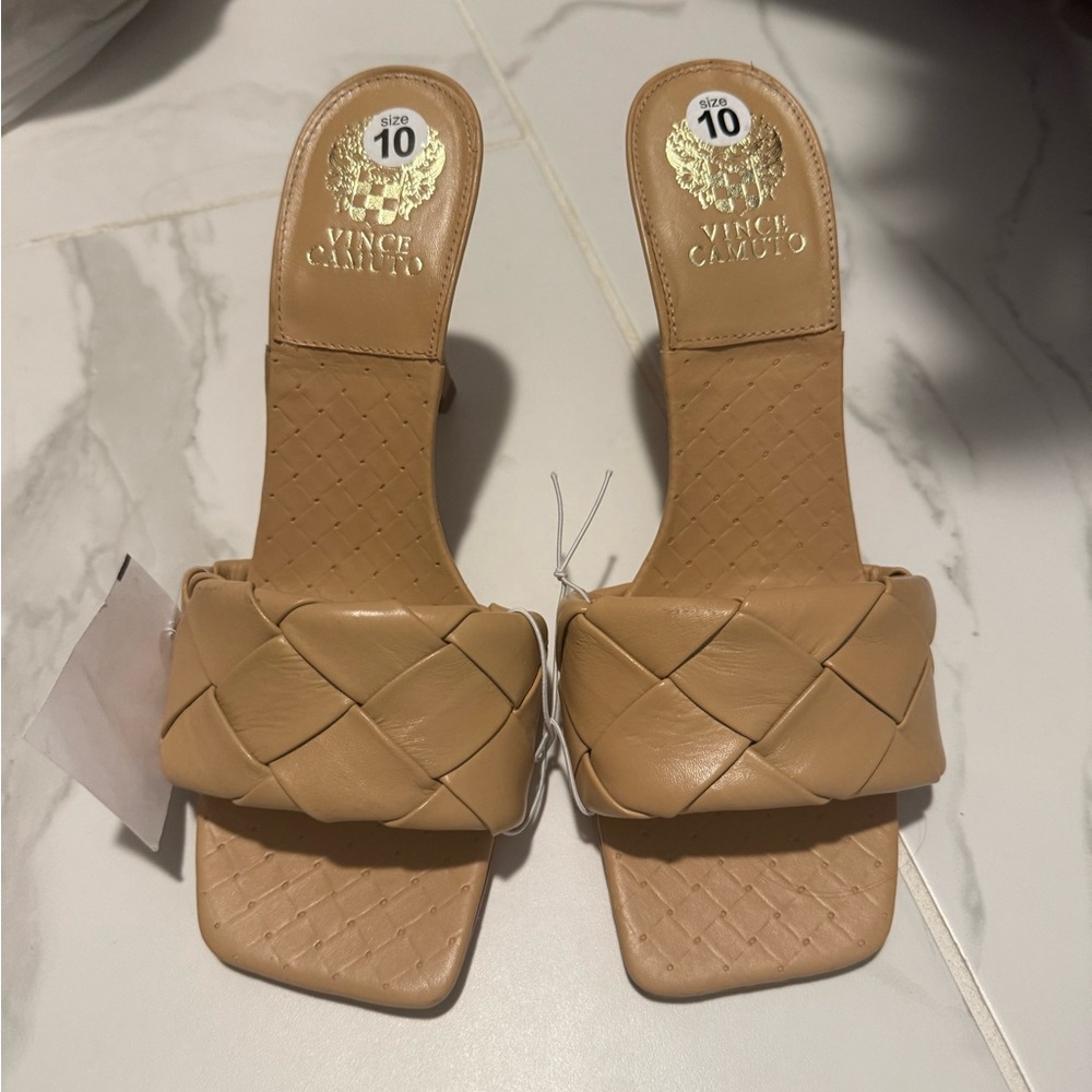 Vince Camuto Brelanie Braided Strap Sandal Size 10 - Picture 2 of 4